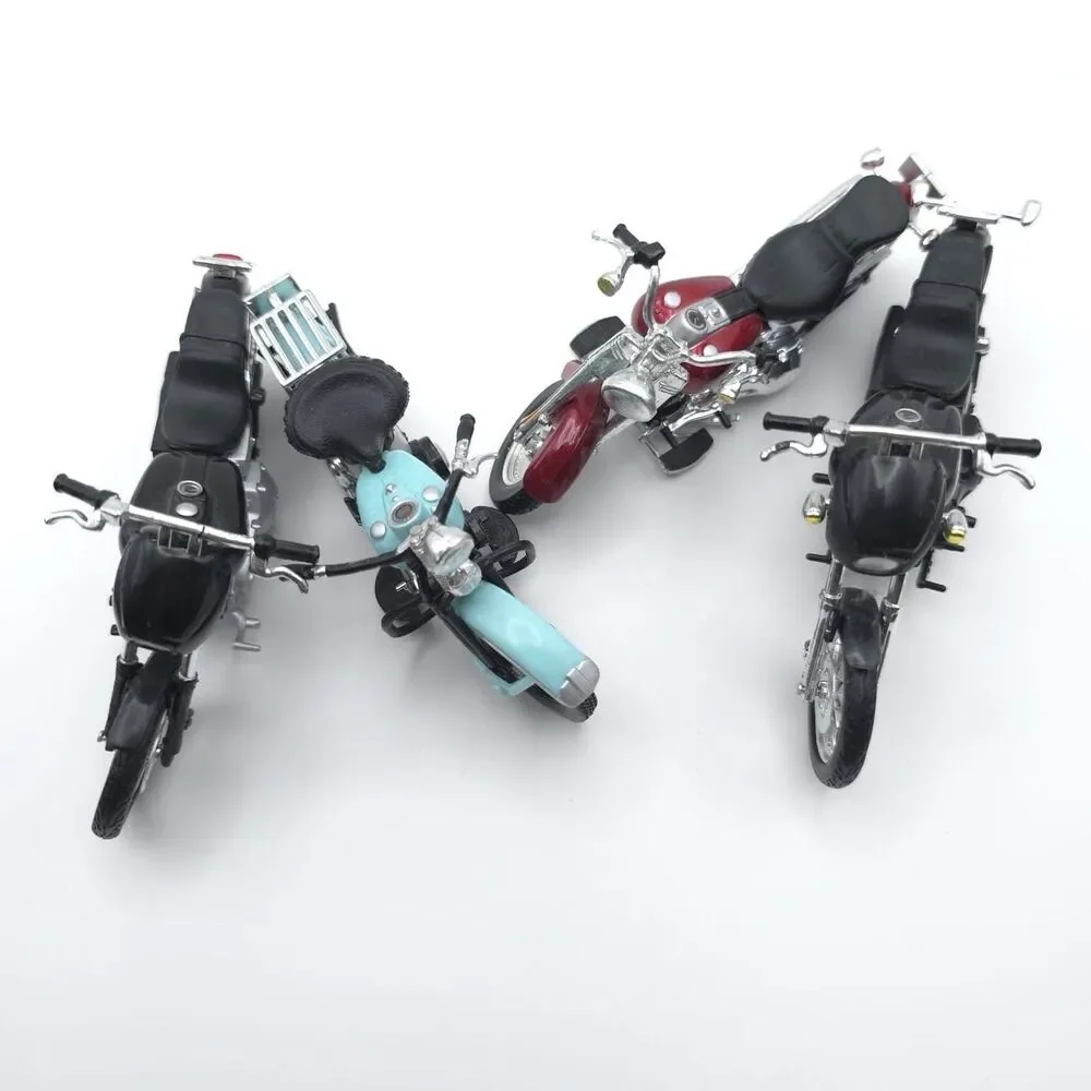 Lot of 4 Harley-Davidson Motorcycle 5 inch MAISTO‎ Authentic HD Collectibles